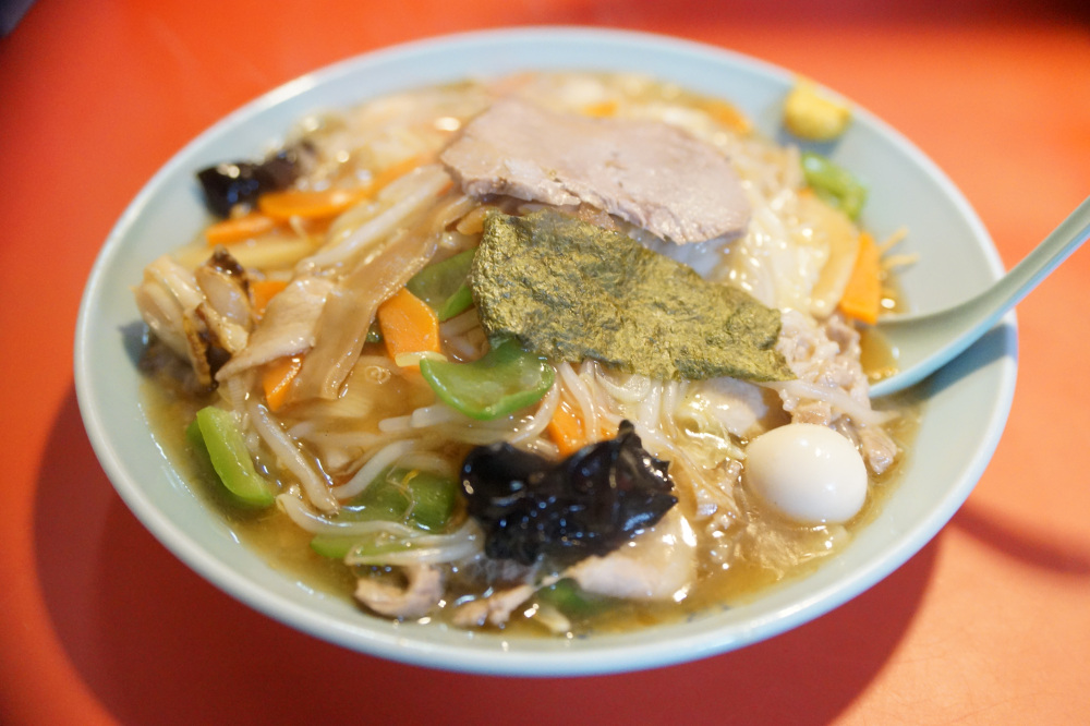 五目あんかけかた焼きそば