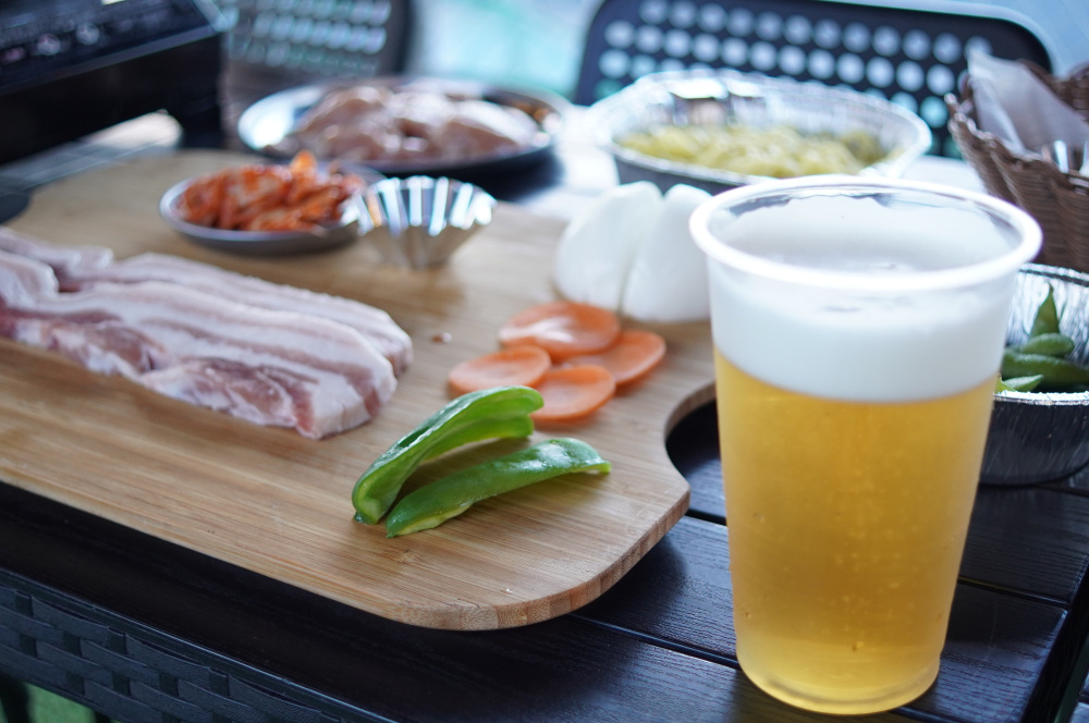 写真は「韓国コース」2人前です