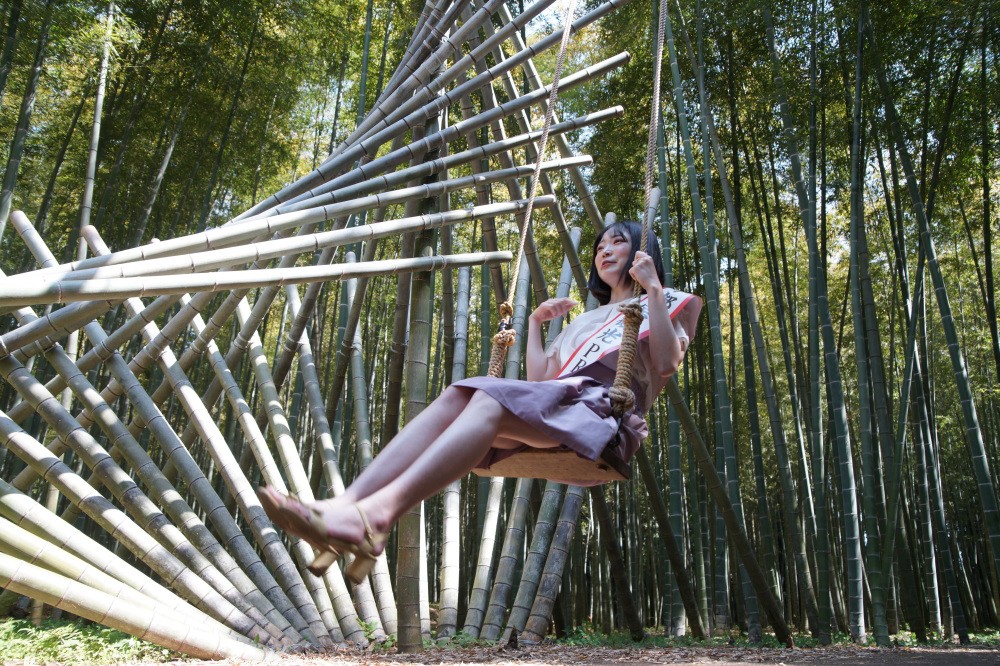 若竹の杜若山農場にて