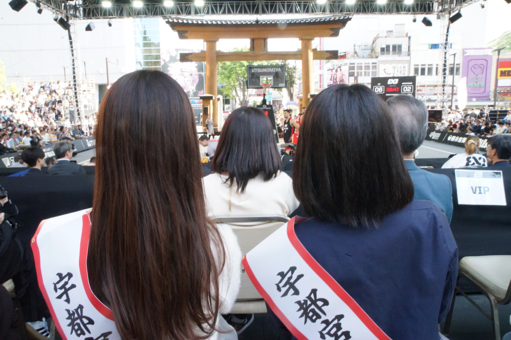 FIBA 3x3 ワールドツアー 宇都宮オープナー 2025にて