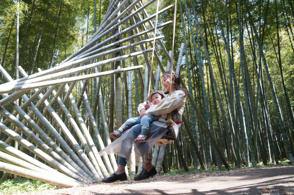 若竹の杜若山農場にて