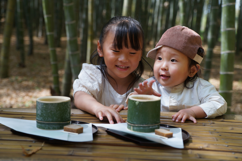 若竹の杜若山農場にて