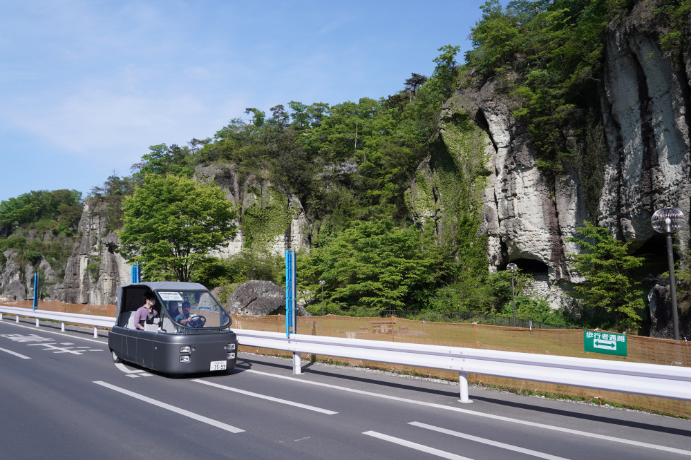 ①大谷地区を周遊できる電気自動車「グリーンスローモビリティ」2026年の運行情報