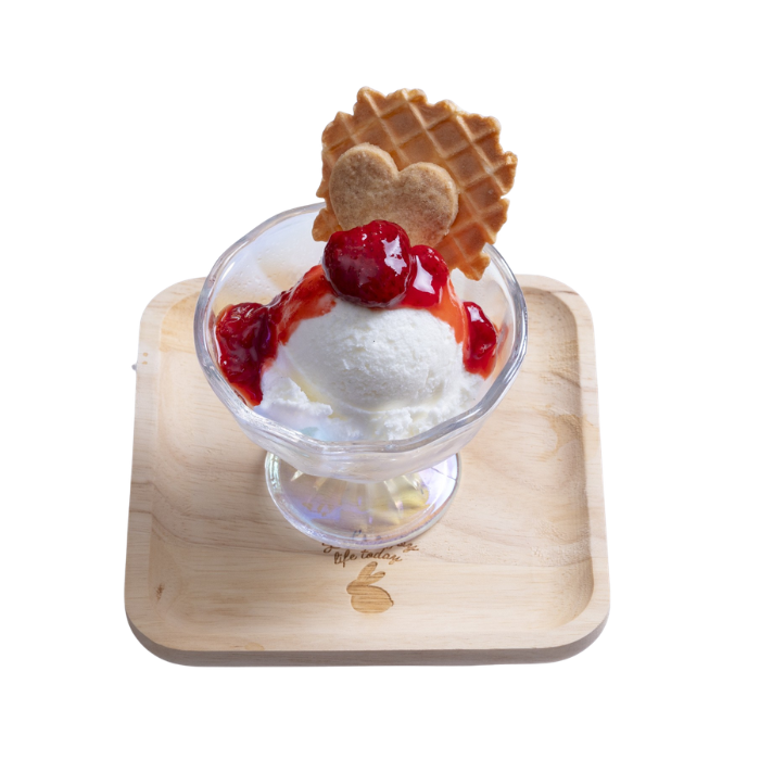 自家製アイスクリーム