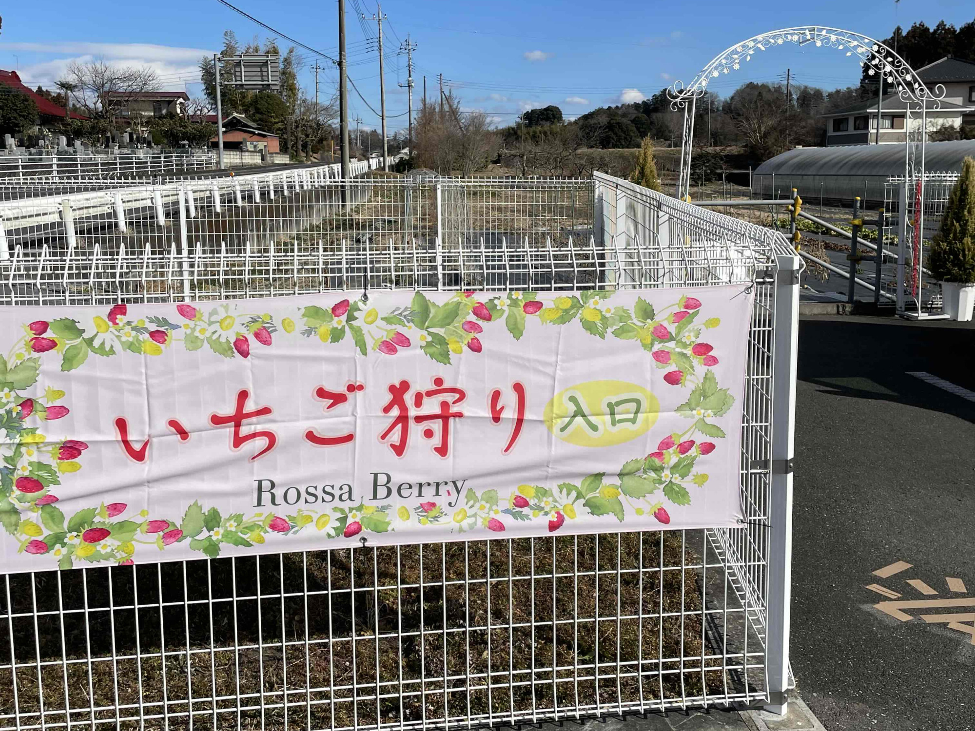 のぼりを見つけてね!