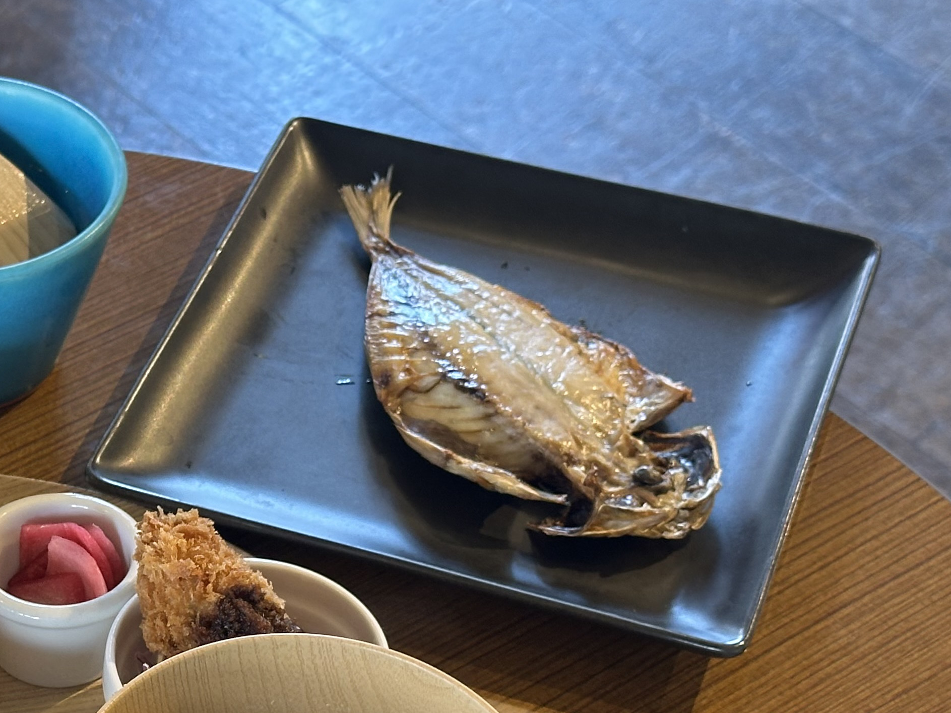 日本の朝食②(アジ)