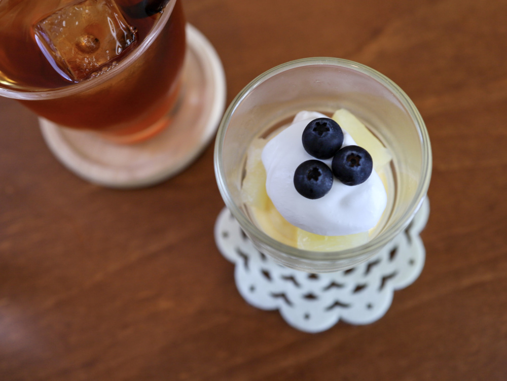 〜ミニデザートとアイスティー〜