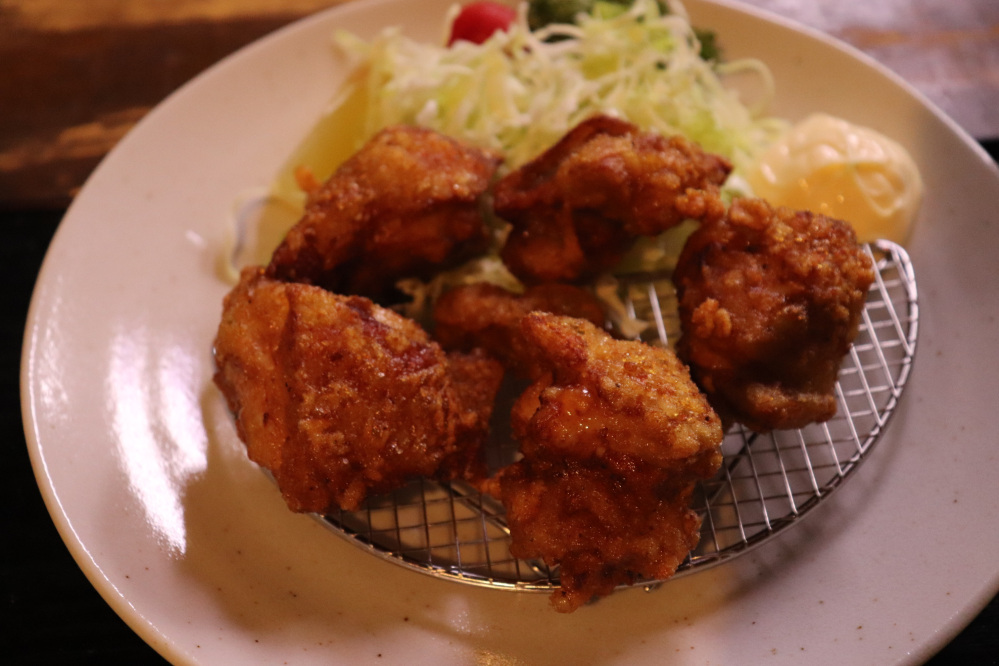 鶏の唐揚げ！