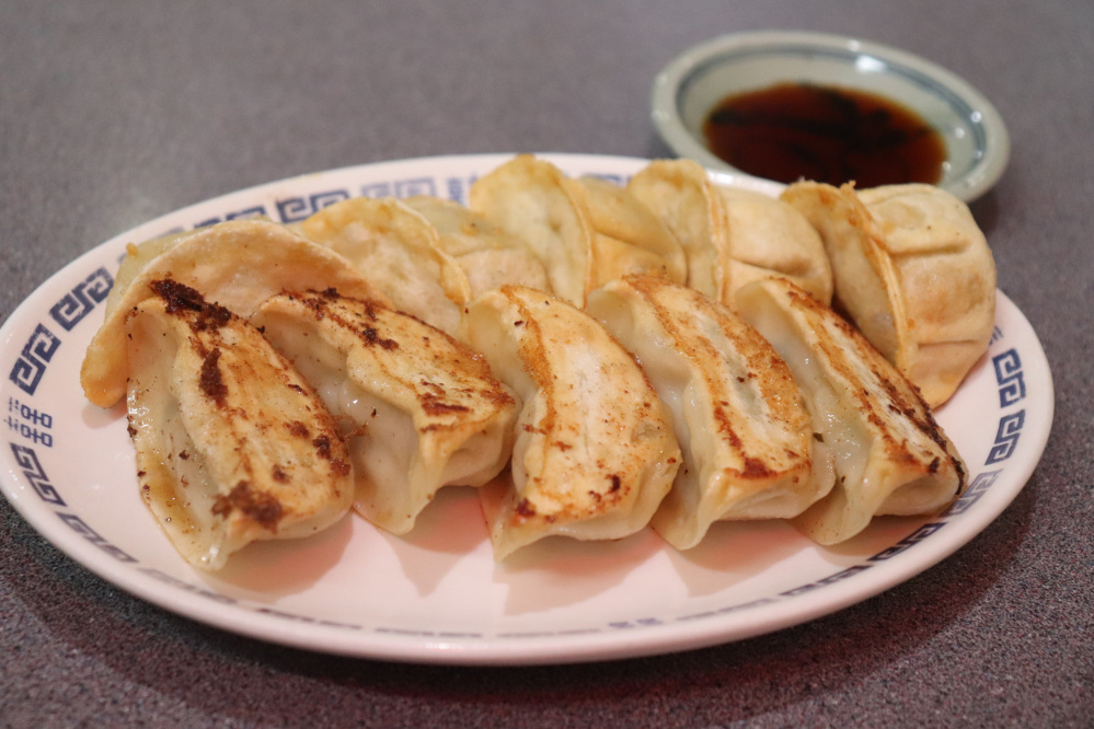 焼餃子と揚餃子