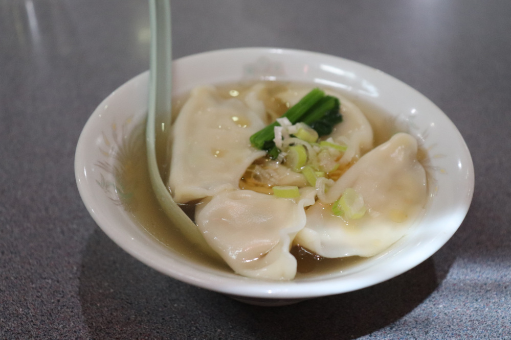 もっちろ皮の水餃子