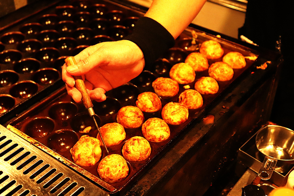 大阪仕込みの手づくりたこ焼き