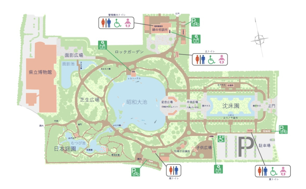 栃木県中央公園地図