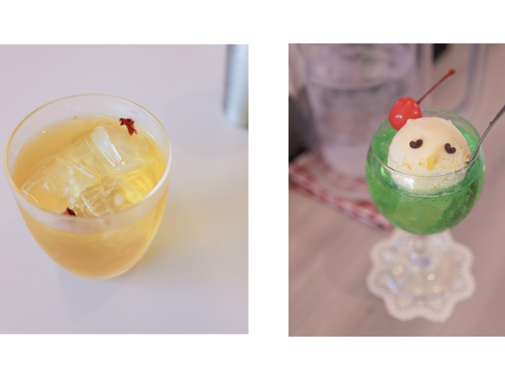 ジャスミンティー/クリームソーダ