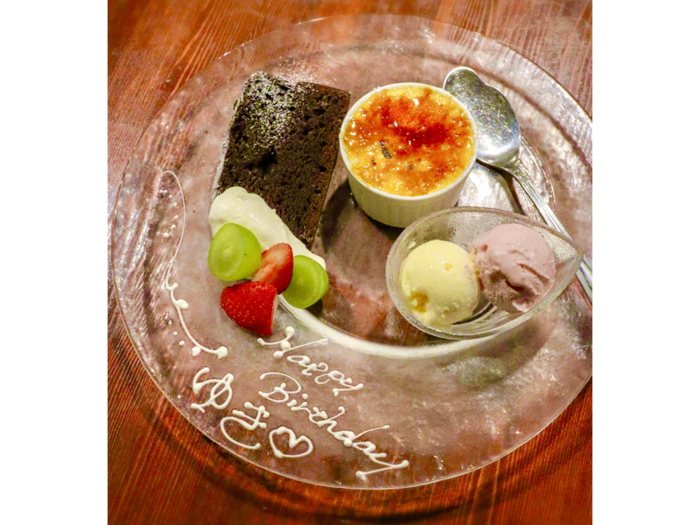 〜お祝いプレート〜