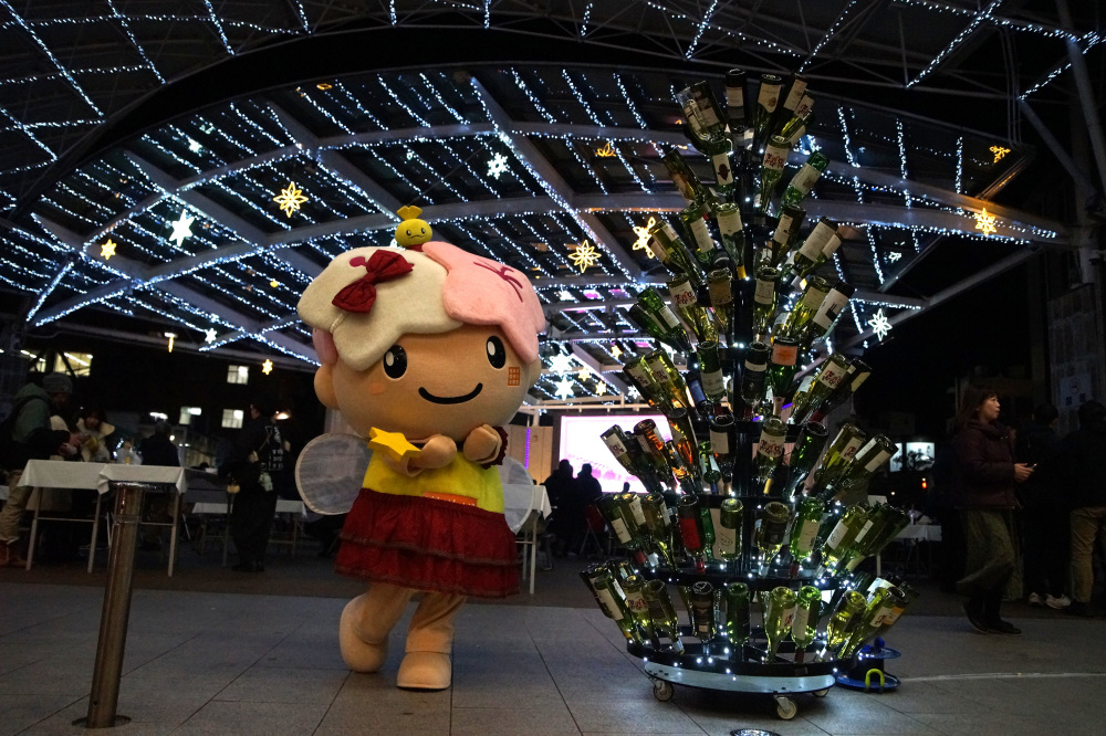 ミヤリーのグリーティングは点灯式当日のみです