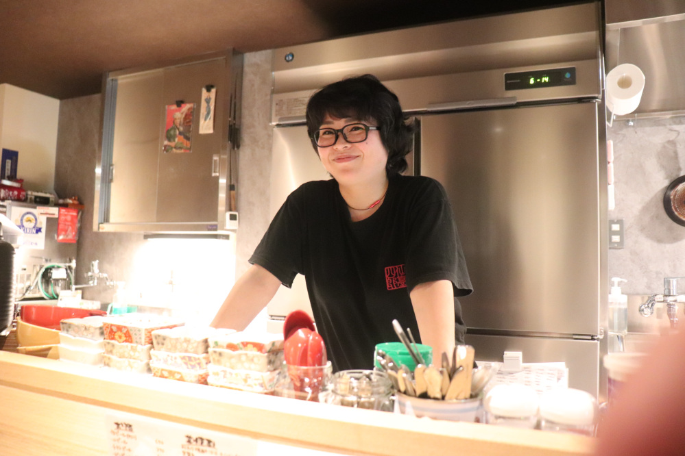 愛ちゃん手づくりのおつまみが大評判