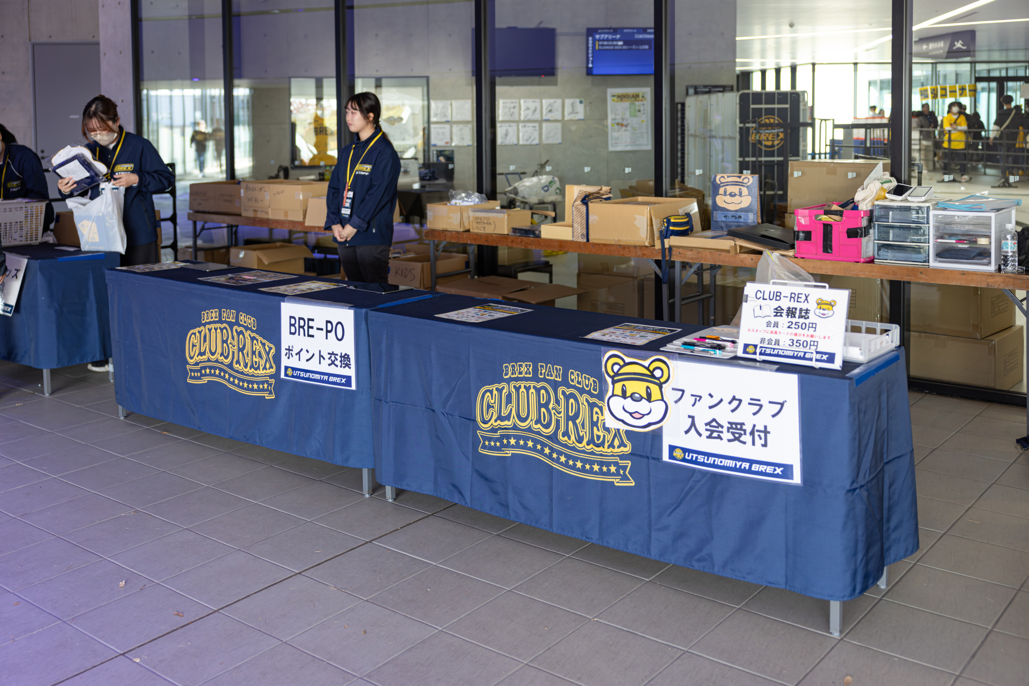 ファンクラブへの入会は即日で来場ポイントがゲットできるとのこと!webで事前に入会しておくと、スムーズだそうです。