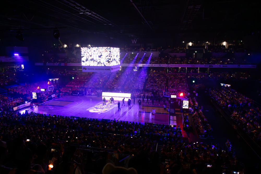 相手の選手入場も拍手で讃えよう！