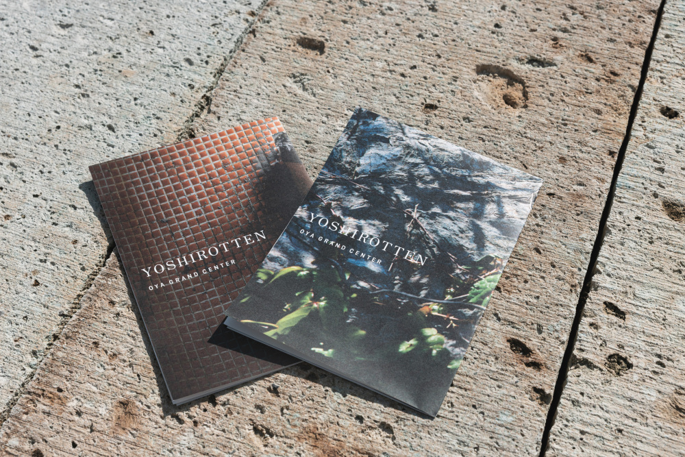 入館すると、素敵なパンフレットがもらえます