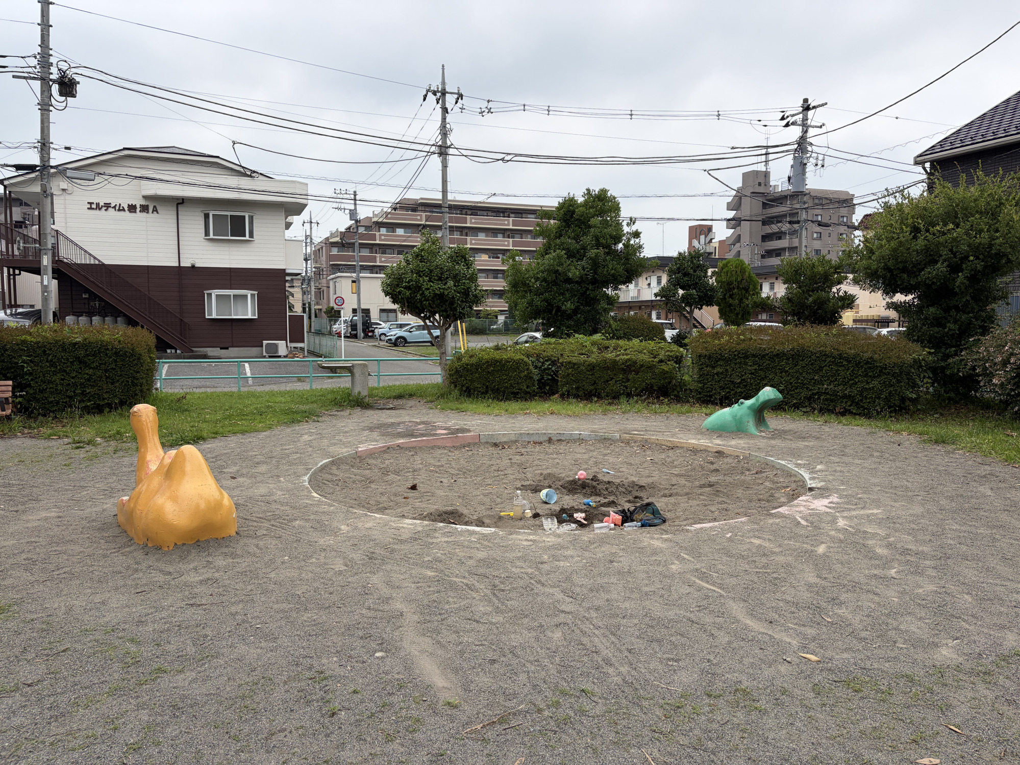 隣接している「にしき西児童公園」