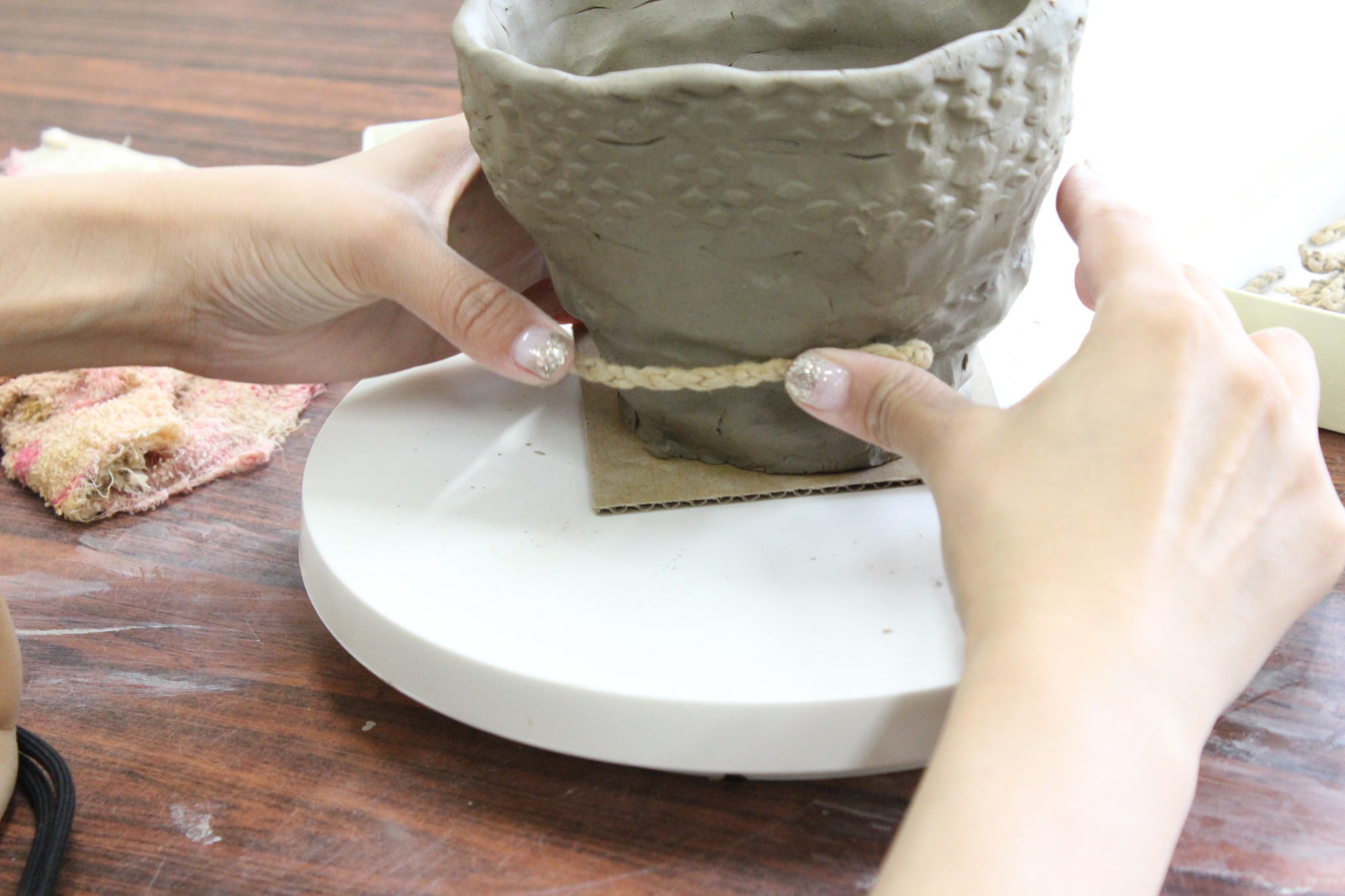 土器作り