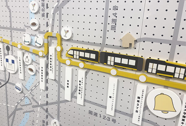 ウツノミヤルートマップ