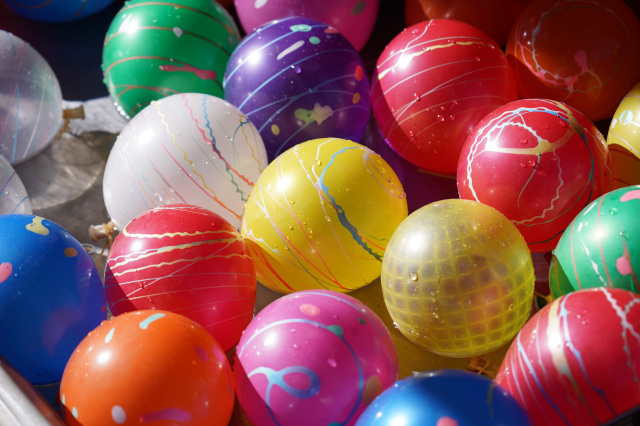 水風船(ヨーヨー釣り)