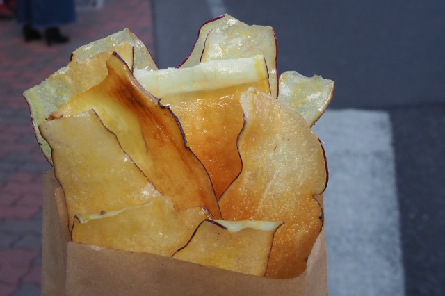 さつま芋チップス