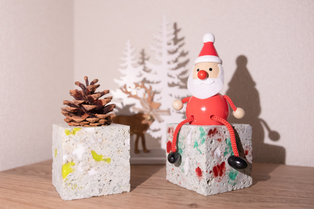 「Lapis08」で大谷石の色付け体験をやってみた！