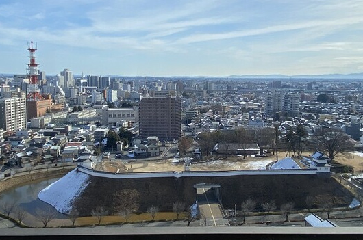 眺めて宮（宇都宮市役所16階東展望台）