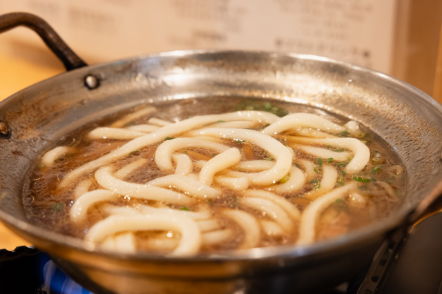 シメのおうどん