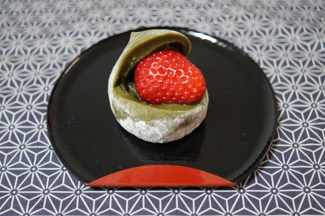 高林堂の「抹茶苺大福」