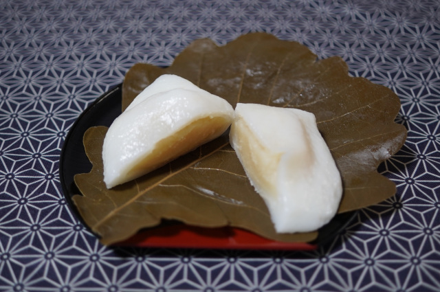 佐竹屋の「かしわ餅」