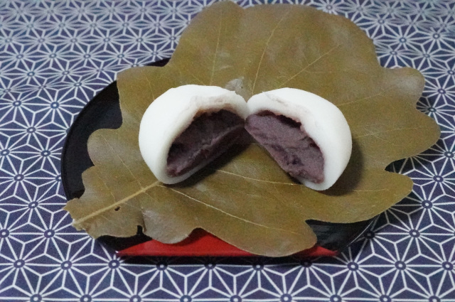 桝金の「柏餅」