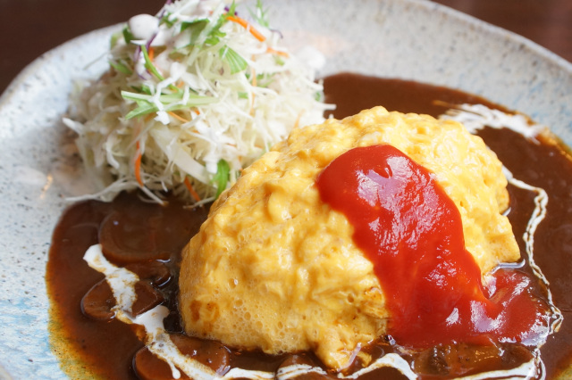 明治の赤煉瓦の「オムライス」