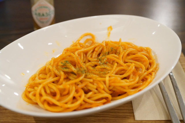 Cafe ink Blueの「ナポリタン」