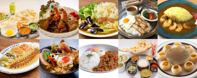 市内のおすすめカレー店10選